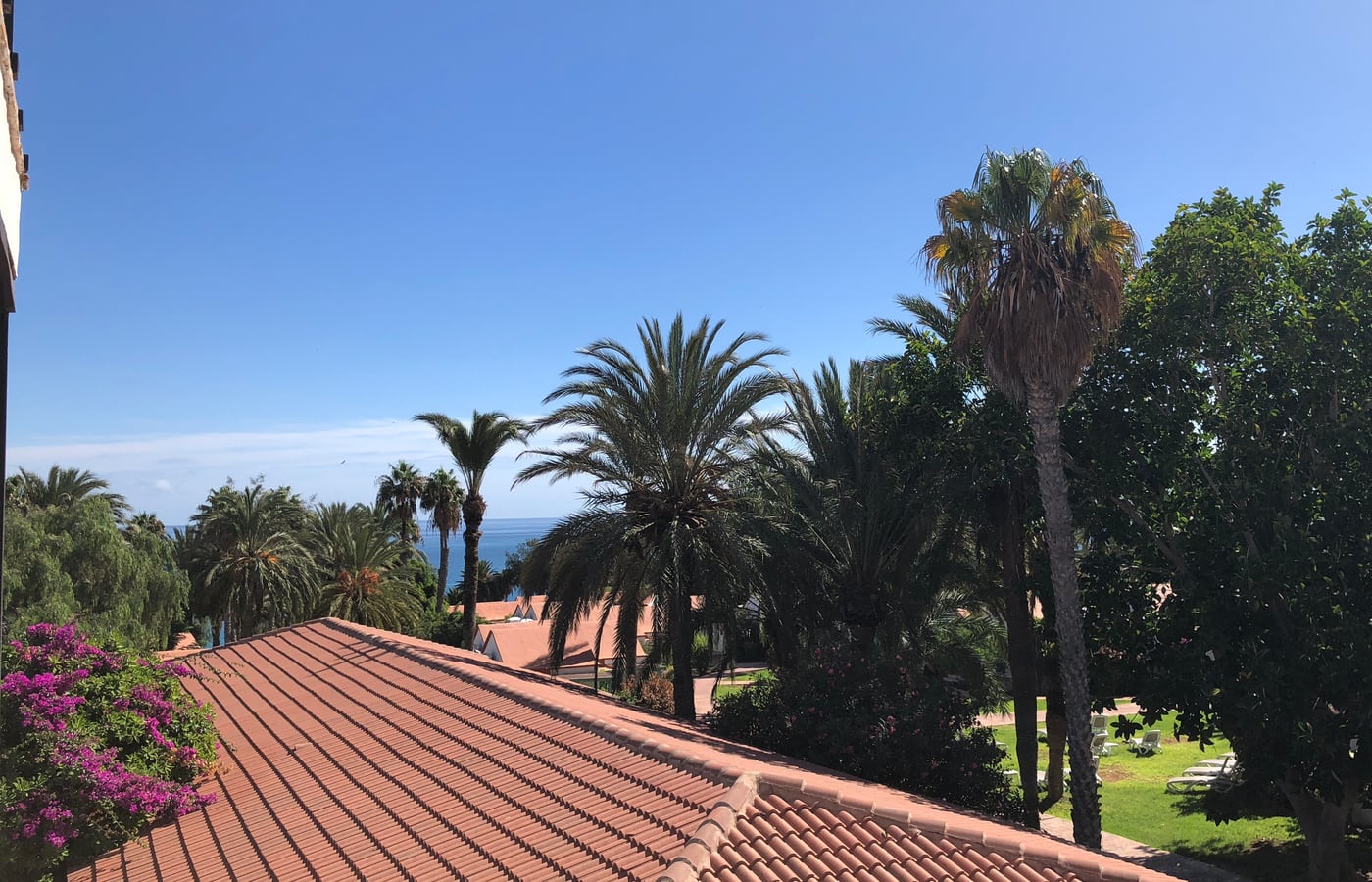 Tropische Gartenanlage im Aldiana Club Fuerteventura