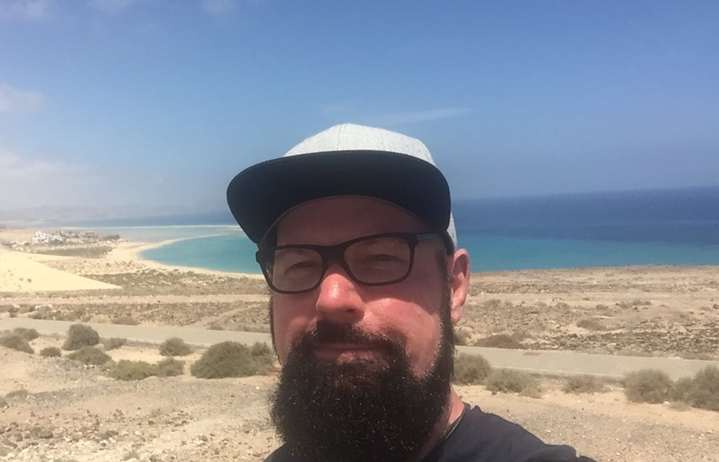 Hans-Mario Praetor auf Fuerteventura