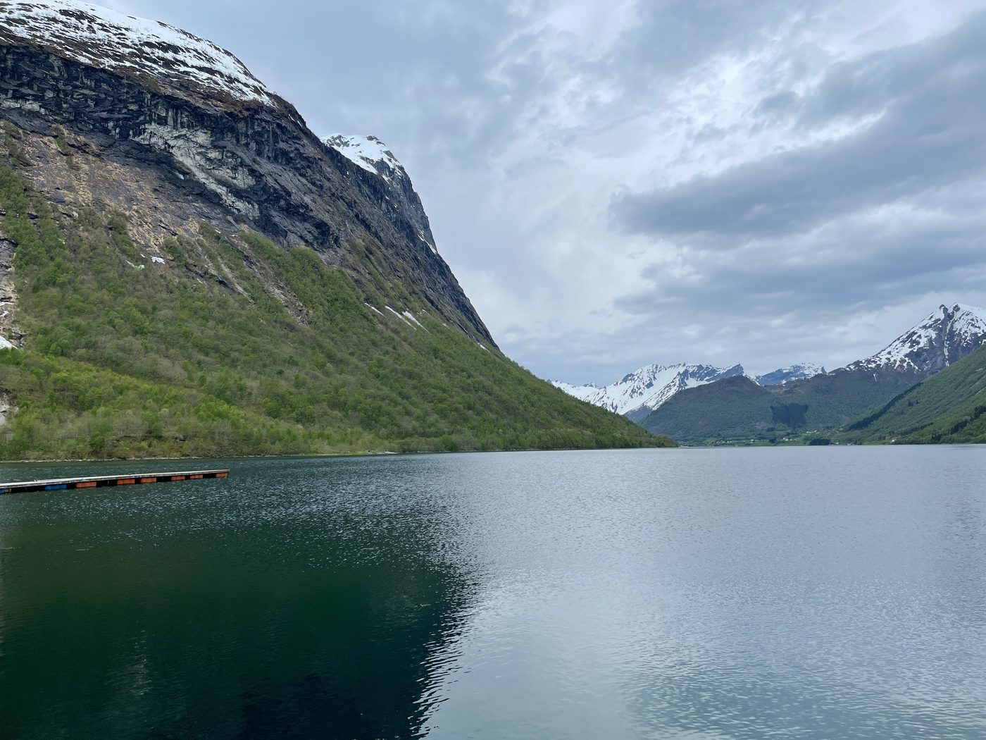 Norangsfjorden in Norwegen