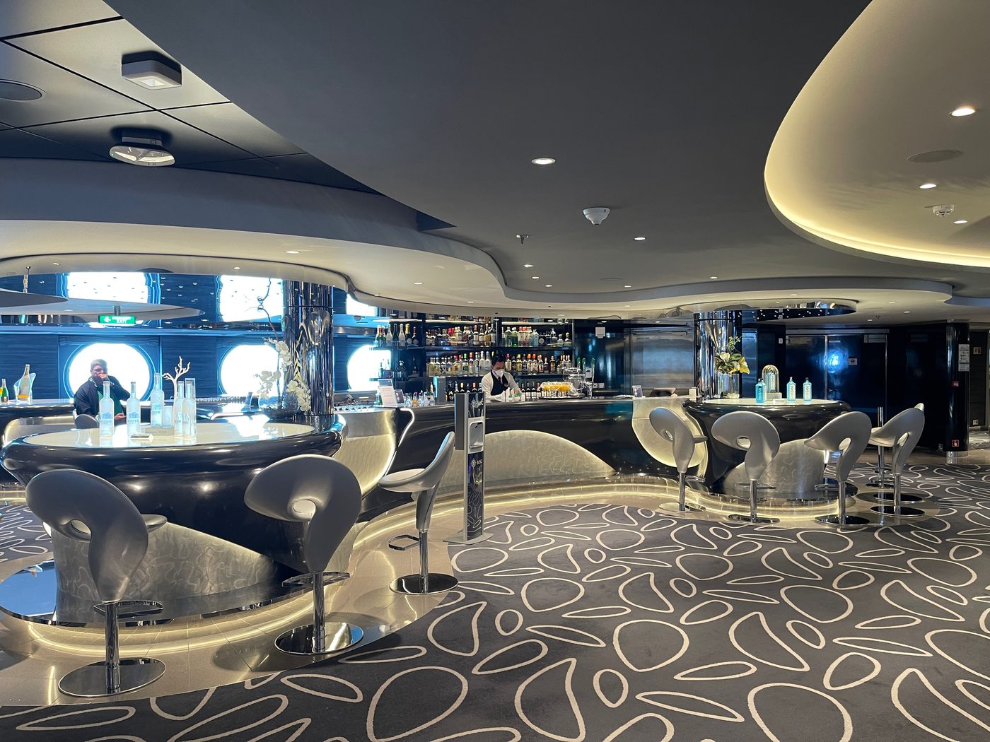 Bar und Lounge auf der MSC Grandiosa