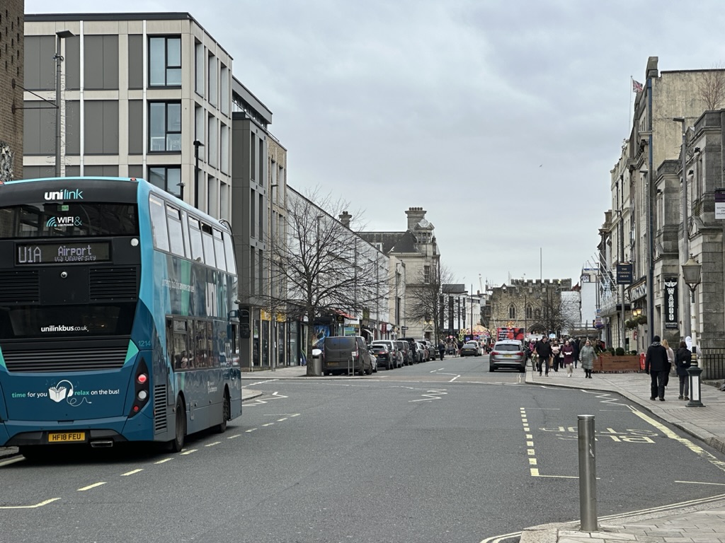 Innenstadt von Southampton