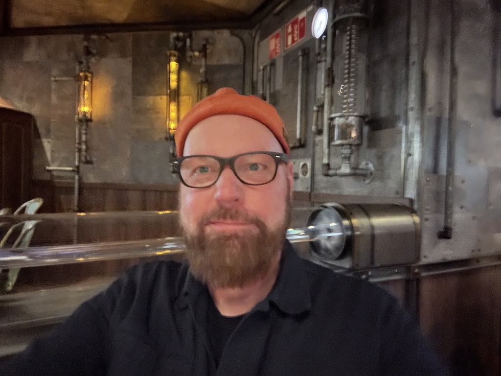 Hans-Mario Praetor im Time Machine Restaurant