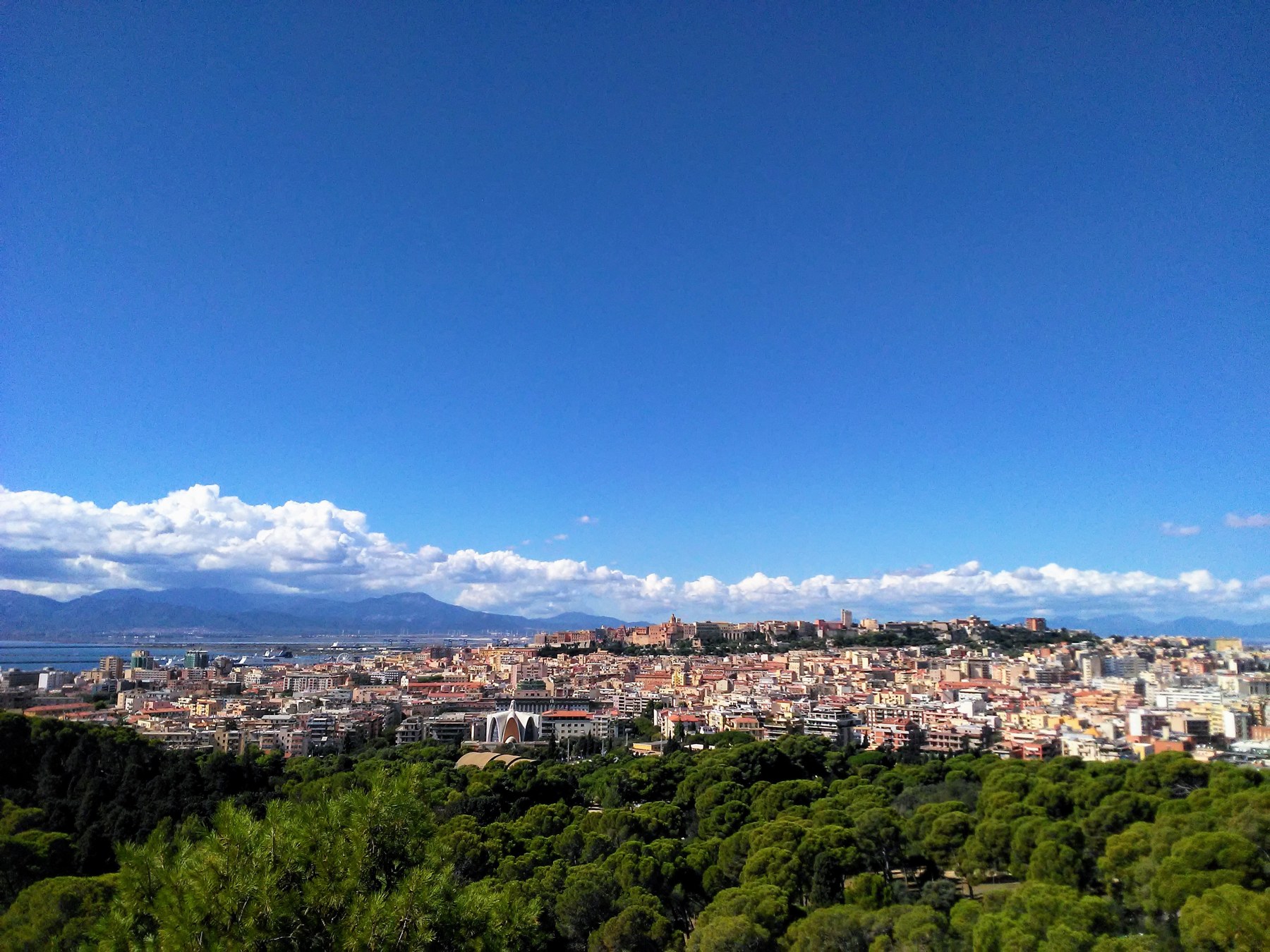 Blick über Cagliari